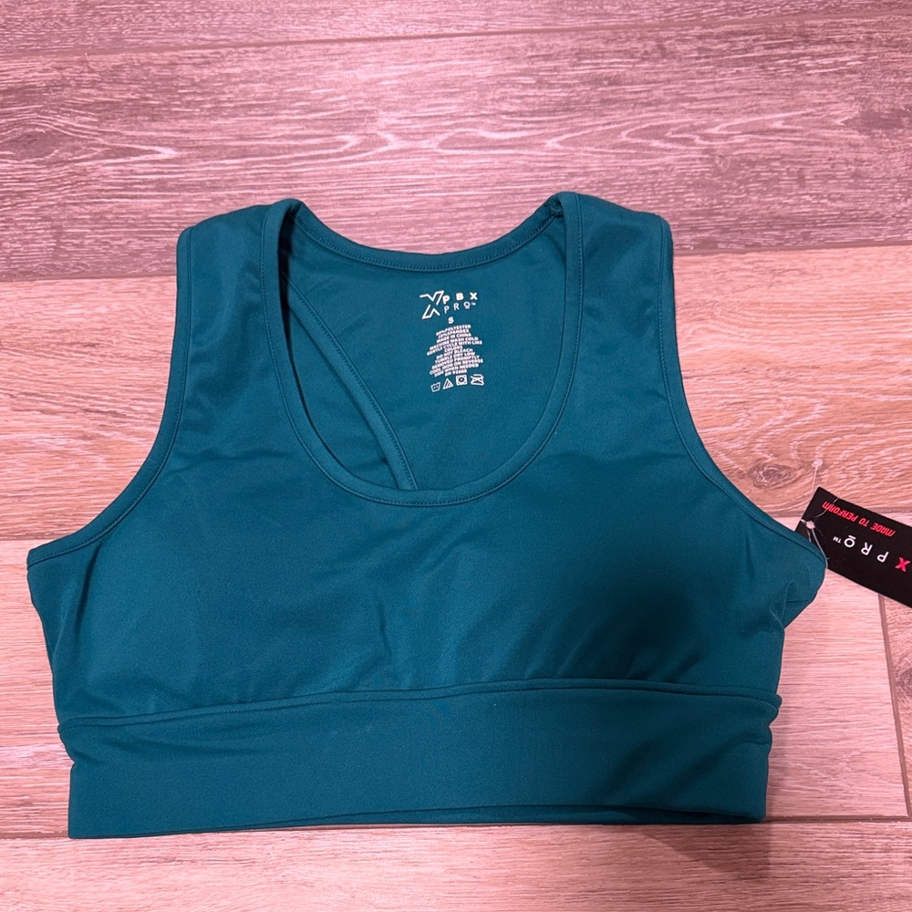 Women's Teal Sports Bra